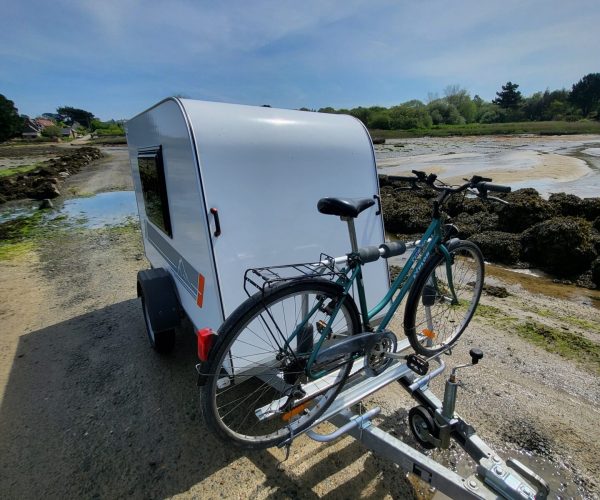 Xaravan 120 bord de mer avec porte vélo
