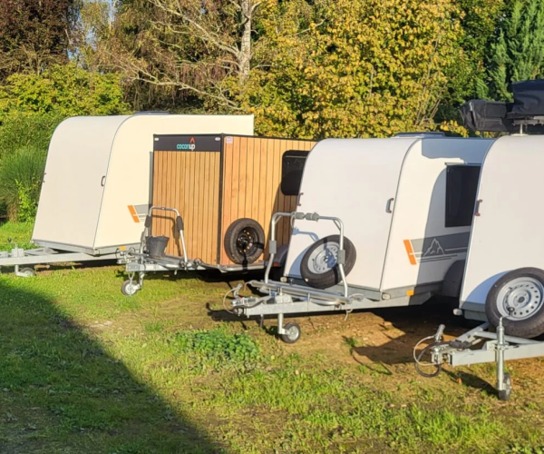 XO CAMP Segré en Anjou Bleu spécialiste vente et location de mini-caravane